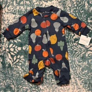Zipper footed sleeper pajamas Organic!